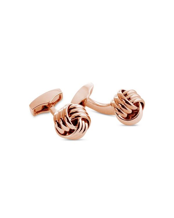 タテオシアン メンズ アクセサリー カフスボタン Tateossian Knot Cufflinks Rose Gold ゴールド