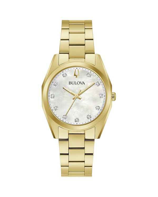ブロバ レディース アクセサリー 腕時計 Bulova Classic Surveyor Watch 31mm Silver/Gold ゴールド