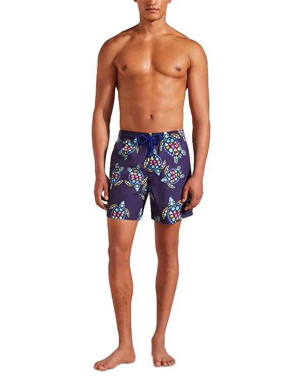 ヴィルブレクイン メンズ 水着 ハーフパンツ・ショーツ プリント Vilebrequin Moorea Vendome Turtles Print 6\