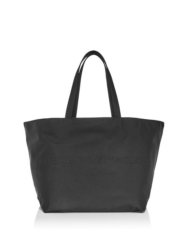アレキサンダーワン レディース バッグ トートバッグ ナイロン Alexander Wang Punch Extra Large Nylon Canvas Tote Black ブラック
