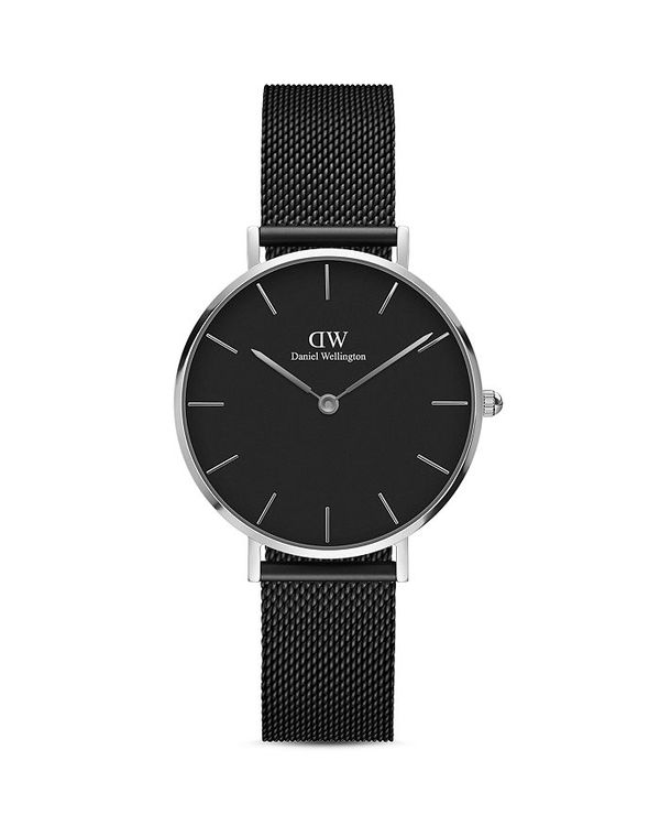 最新の激安 ダニエルウェリントン レディース 腕時計 アクセサリー Daniel Welington Classic Petite Ashfield Watch 32mm Black Silver 即納 最大半額 Www Ape Deutschland De