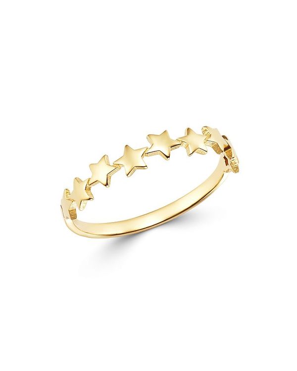 ムーン & メドウ レディース アクセサリー リング Moon & Meadow Multi-Star Ring in 14K Yellow Gold - 100% Exclusive Gold ゴールド