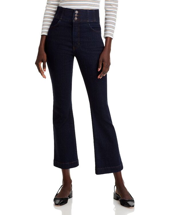 ヴェロニカ ベアード レディース ボトムス デニムパンツ ジーンズ Veronica Beard Carson Corset Waist Kick Flare Jeans in Indigo Rinse Indigo Rinse インディゴ｜ReVida 店