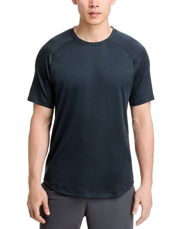 ローヌ メンズ トップス Tシャツ クルーネック Rhone Atmosphere Short Sleeve Crewneck Tee Black Heather ブラック