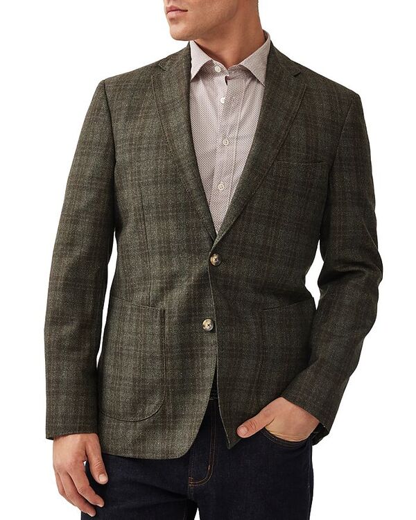 ロッドアンドグン メンズ アウター ジャケット・ブルゾン コート Rodd & Gunn Owen Junction Plaid Sports Fit Sport Coat Olive オリーブ