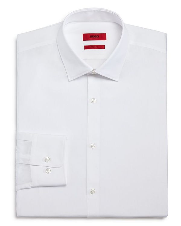 フューゴ メンズ トップス シャツ レギュラーフィット HUGO Mabel Sharp Fit ? Regular Fit Dress Shirt White ホワイト 21,815円