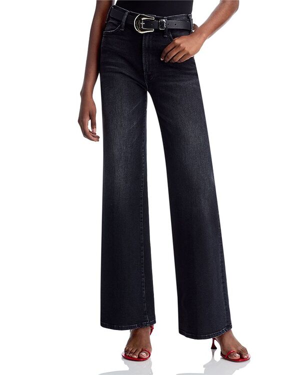 マザー レディース ボトムス デニムパンツ ジーンズ MOTHER The Hustler Roller Sneak High Rise Jeans in Not Today Satan Not Today｜ReVida 店 46,680円