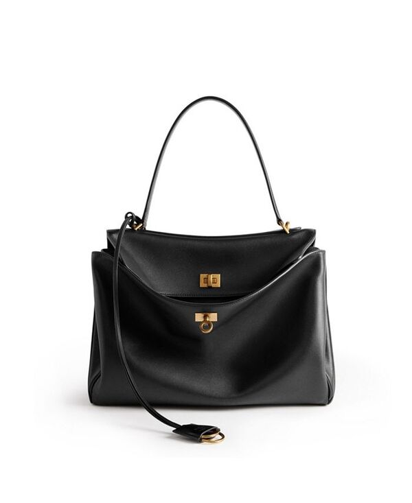 バレンシアガ レディース バッグ ハンドバッグ Balenciaga Rodeo Medium Handbag Black ブラック