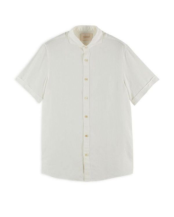 新品即決 スコッチアンドソーダ メンズ シャツ トップス Short Sleeve Linen Shirt Denim Revida 店 即納特典付き Www Tattoodragon Ru