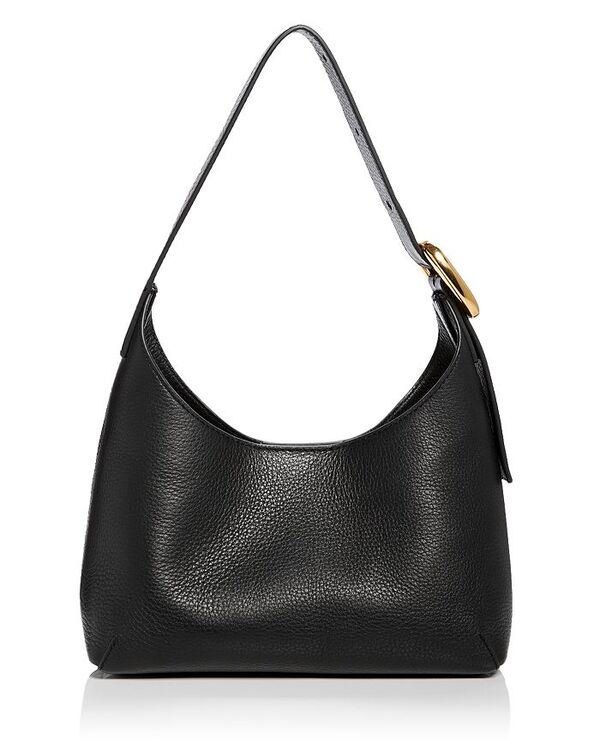 メイドウェル レディース バッグ ショルダーバッグ Madewell Puffy Buckle Shoulder Bag True Black ブラック