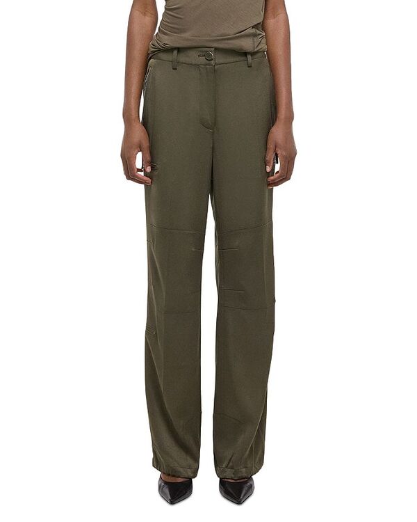 ヘルムート ラング レディース ボトムス カジュアルパンツ パンツ Helmut Lang Flight Pants Olive オリーブ｜ReVida 店