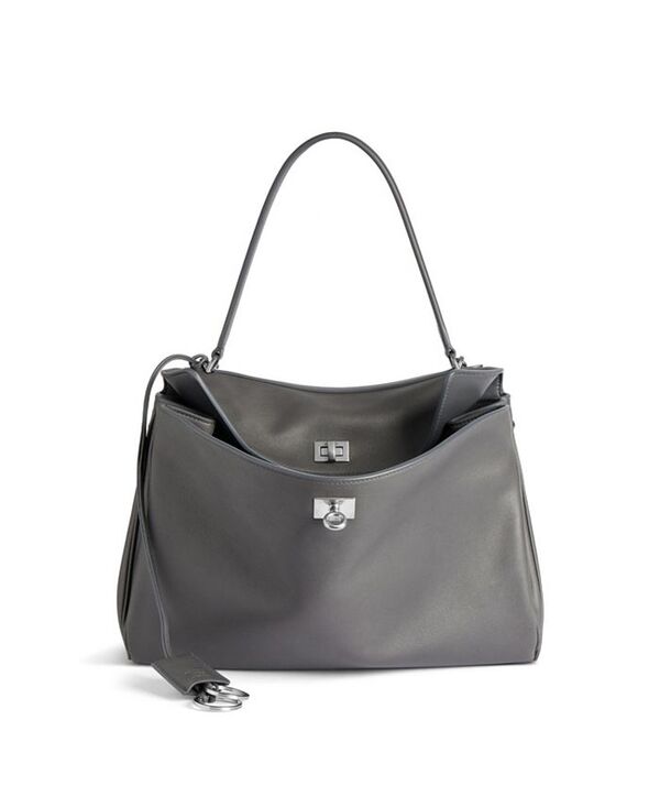 バレンシアガ レディース バッグ ハンドバッグ Balenciaga Rodeo Medium Handbag Grey グレー