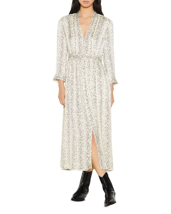 開店祝い 楽天市場 サンドロ レディース ワンピース トップス Shira Long Printed Dress Multicolor Revida 楽天市場店 50 Off Caronova Sa Com
