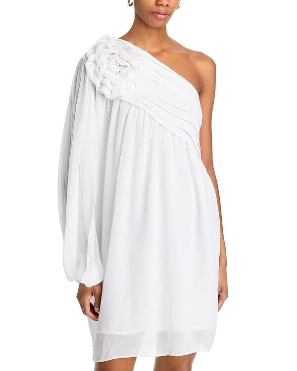 ファーム レディース トップス ワンピース ミニワンピース ミニ FARM Rio Off White One Shoulder Mini Dress - Exclusive Ivory アイボリー 20,286円
