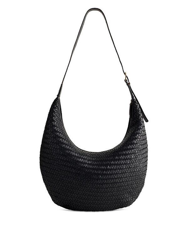 メイドウェル レディース バッグ ショルダーバッグ Madewell The Essential Curve Shoulder Bag True Black ブラック