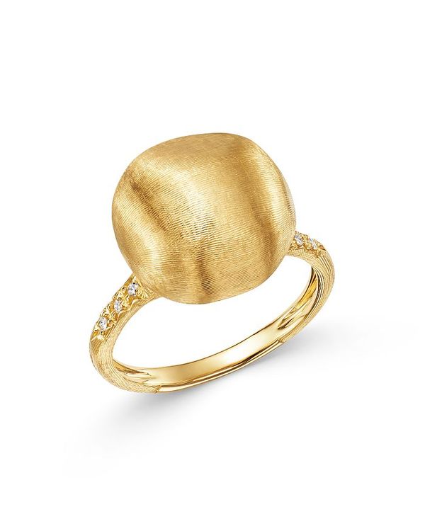 マルコ ビチェゴ レディース アクセサリー リング Marco Bicego 18K Yellow Gold Ring with Diamonds White/Gold ホワイト|ReVida 店
