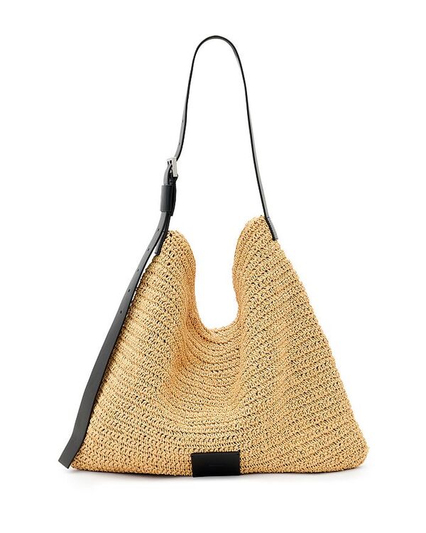 オールセインツ レディース バッグ ショルダーバッグ ALLSAINTS Asha Paper Shoulder Bag Natural