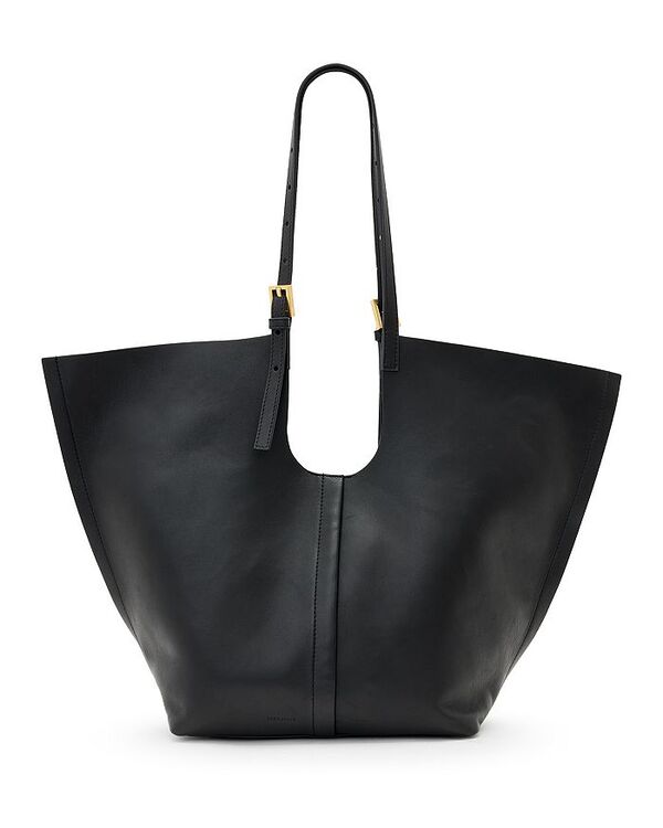 オールセインツ レディース バッグ トートバッグ ALLSAINTS Ara East/West Tote Black ブラック