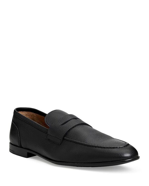ブルーノマグリ メンズ シューズ スリッポン・ローファー ローファー Bruno Magli Men's Lastra Unlined Loafers Black ブラック｜ReVida 店