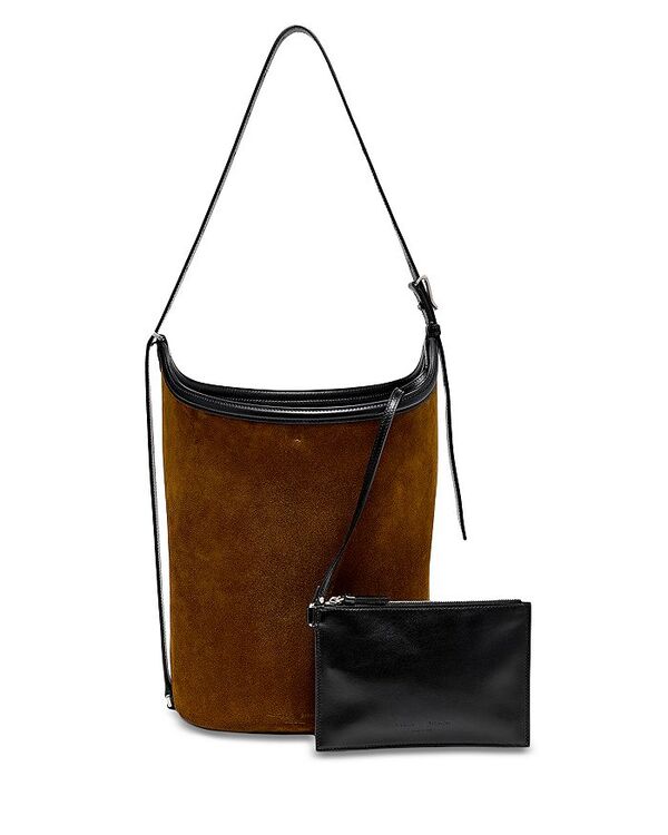 プロエンザショラー レディース バッグ ハンドバッグ スエード Proenza Schouler Brant Bucket Bag in Soft Suede Fern