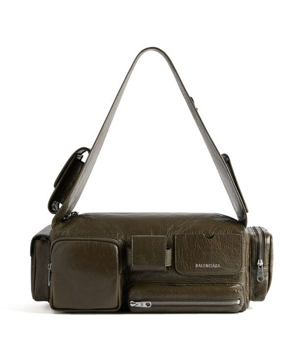 バレンシアガ レディース バッグ ボディバッグ・ウエストポーチ Balenciaga Superbusy Sling Bag Dark Green グリーン