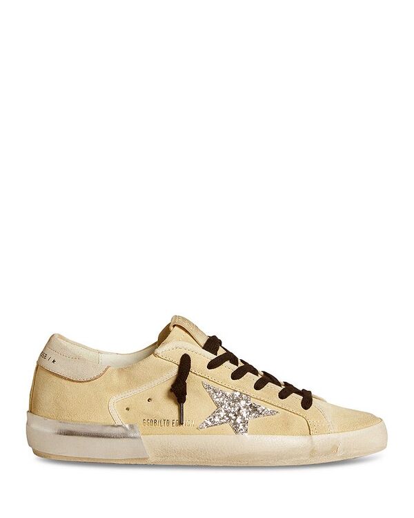 ゴールデングース レディース シューズ スニーカー スピード競技 Golden Goose Unisex Super Star Lace Up Sneakers Buttercream/Wilver/Beige ベージュ