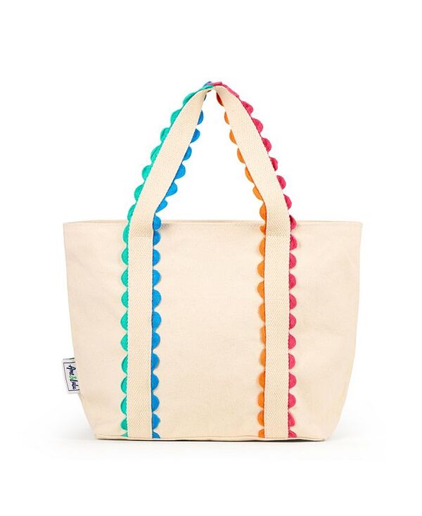 アメアンドルル レディース バッグ トートバッグ ミニ Ame \u0026 Lulu Nantucket Mini Tote Natural with Multi Straps マルチカラー