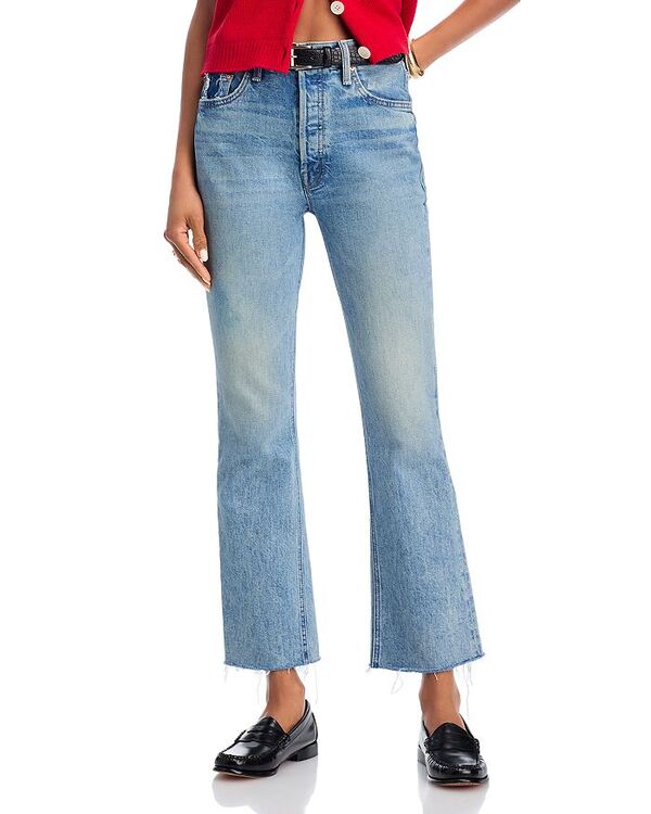 マザー レディース ボトムス デニムパンツ ジーンズ MOTHER The Tripper Flood Fray Jeans in Left In The Dust Left in the Dust｜ReVida 店