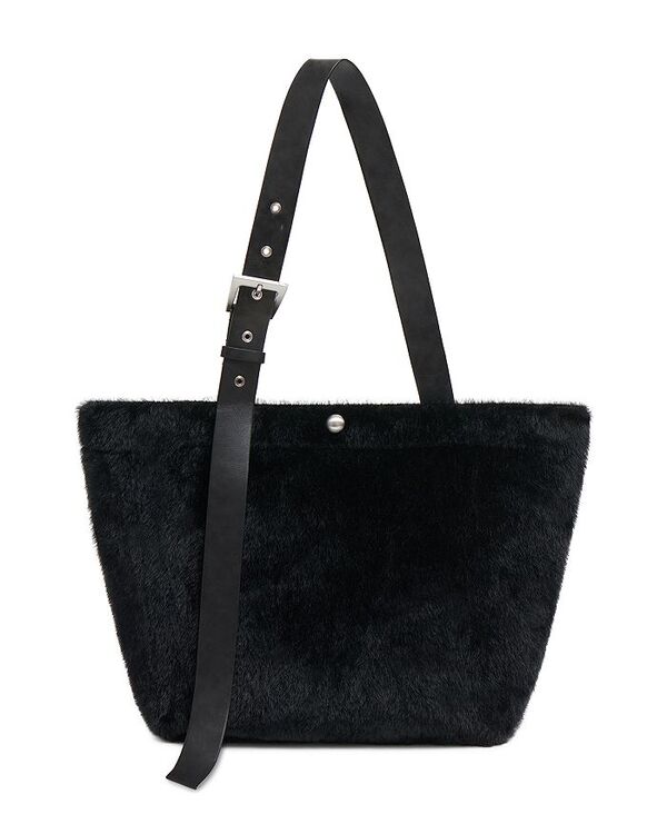 アパリス レディース バッグ トートバッグ Apparis Esti Faux Pony Tote Noir
