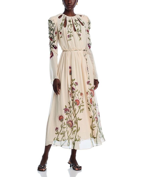 ファーム レディース トップス ワンピース マキシワンピース マキシ FARM Rio Romantic Nature Long Sleeve Maxi Dress Romantic Nature Multi マルチカラー
