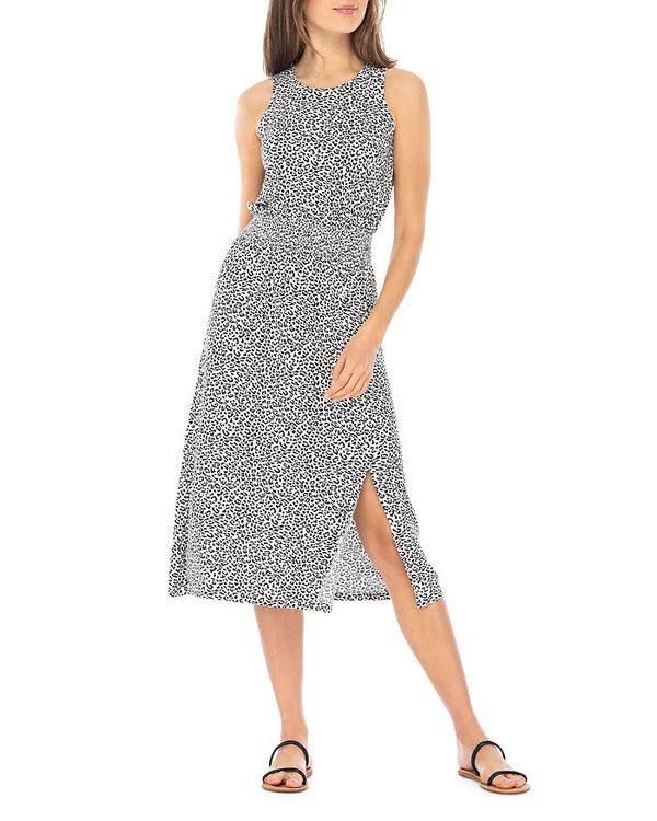 保証書付 楽天市場 ビーコレクションバイボビュー レディース ワンピース トップス Shaun Cotton Smocked Tank Dress Mini Leopard Oatmeal Revida 楽天市場店 お歳暮 Advance Com Ec