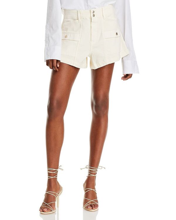 ペイジ レディース ボトムス ハーフパンツ・ショーツ ショートパンツ PAIGE Olivia Cargo Shorts Quartz Sand サンド｜ReVida 店
