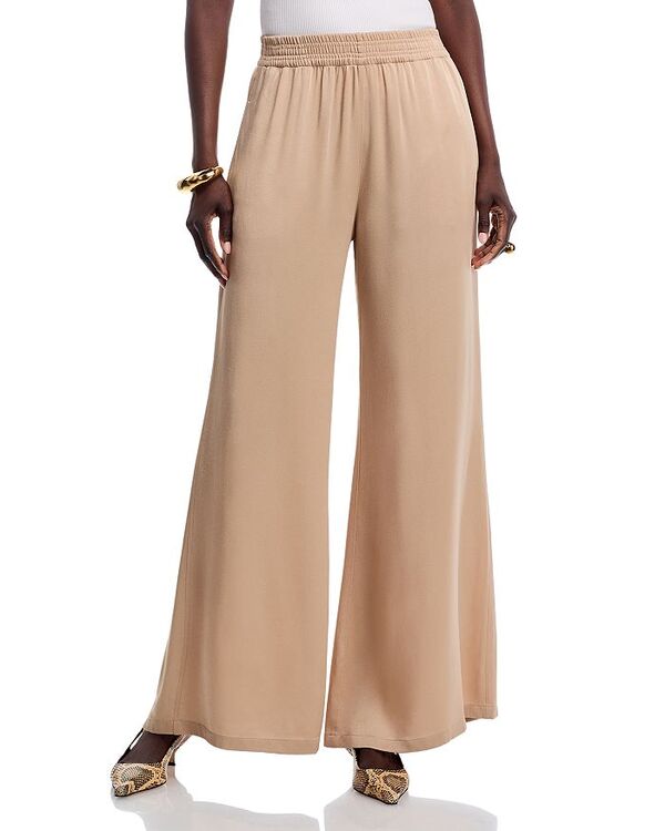ファビアナ フィリッピ レディース ボトムス カジュアルパンツ ワイドレッグ パンツ Fabiana Filippi Pull On Wide Leg Pants Light Beige ベージュ|ReVida 店