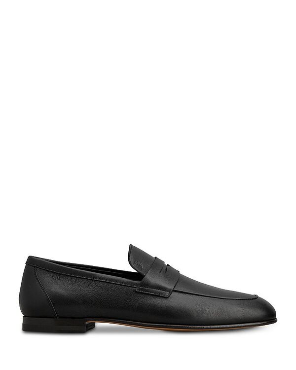 トッズ メンズ シューズ スリッポン・ローファー ローファー Tod's Men's Mocassino Destrutturato Penny Loafers Black ブラック|ReVida 店