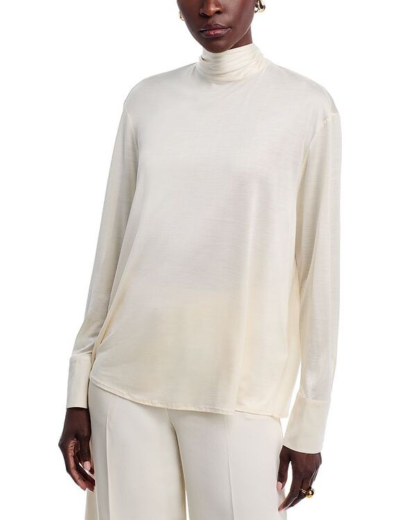 ファビアナ フィリッピ レディース トップス シャツ シルク ブラウス Fabiana Filippi Silk Blouse Light Beige ベージュ｜ReVida 店