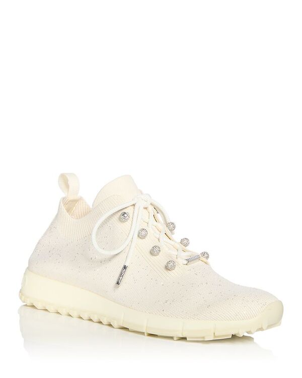 ジミーチュー レディース シューズ スニーカー Jimmy Choo Women's Veles Running Sneakers Latte