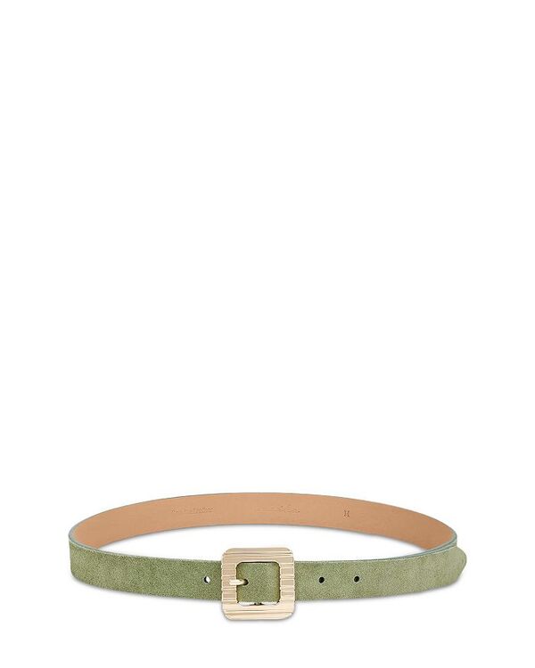エティカ レディース アクセサリー ベルト スエード レザー Ettika Timeless Texture Women's Suede Leather Belt Olivine|ReVida 店