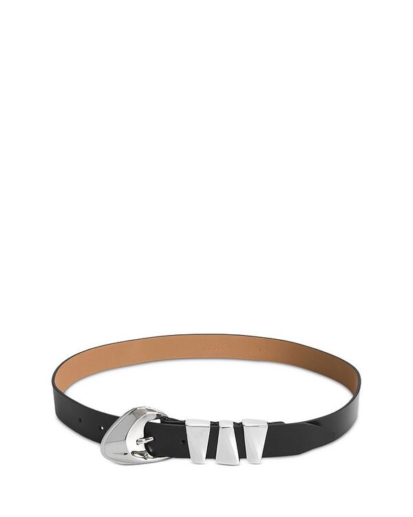 エティカ レディース アクセサリー ベルト レザー Ettika Women's Modern Western Leather Belt Black ブラック|ReVida 店
