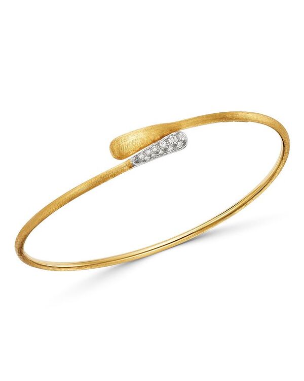 マルコ ビチェゴ レディース アクセサリー ブレスレット・バングル・アンクレット Marco Bicego 18K Yellow Gold Lucia Diamond Bangle Bracelet Gold ゴールド｜ReVida 店