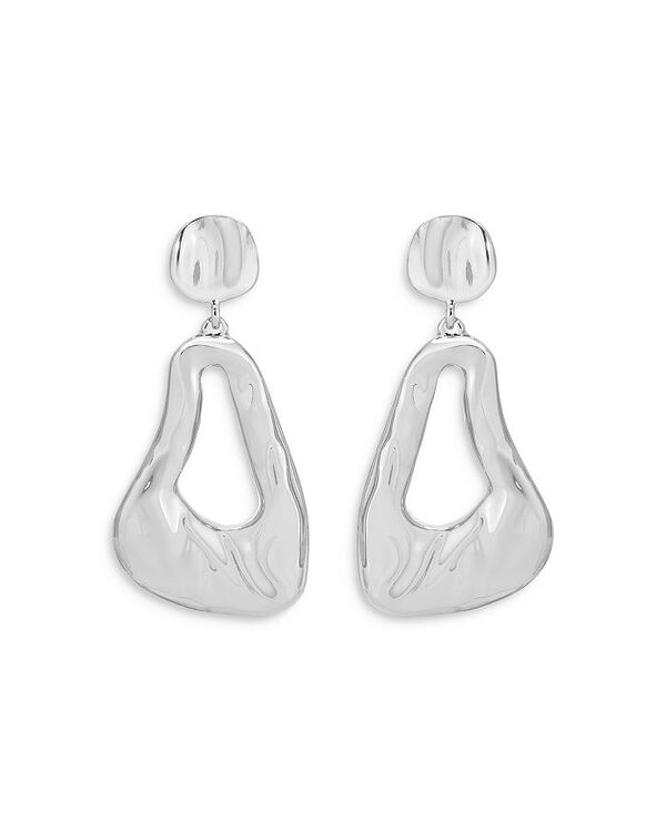 エティカ レディース アクセサリー ピアス・イヤリング Ettika Molten Drop Earrings Silver シルバー