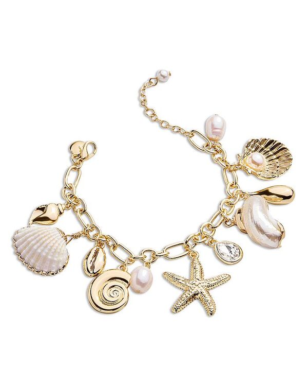 バウブルバー レディース アクセサリー ブレスレット・バングル・アンクレット BAUBLEBAR Linda Shell Bracelet Gold ゴールド