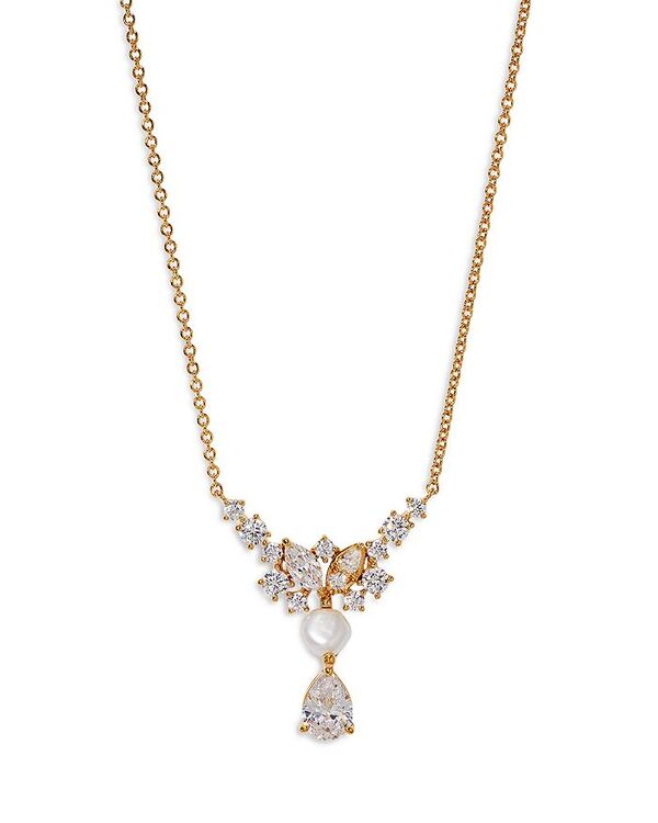 ナディール レディース アクセサリー ネックレス・チョーカー・ペンダントトップ レース Nadri Ravish Cubic Zirconia Frontal Drop Necklace 16\