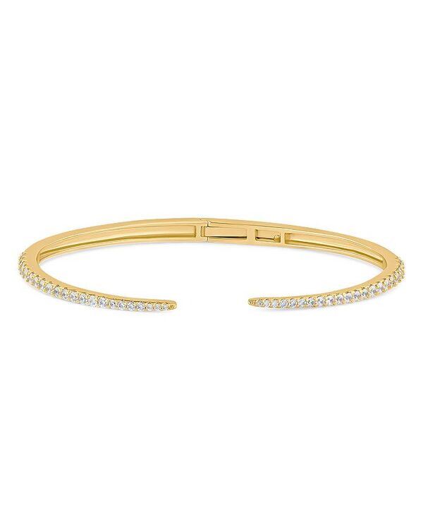 ケネスジェイレーン レディース アクセサリー ブレスレット・バングル・アンクレット Kenneth Jay Lane Pav Open Spike Cuff Bracelet Gold ゴールド