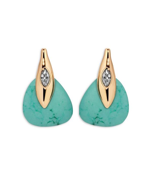 エティカ レディース アクセサリー ピアス・イヤリング Ettika Turquoise Solstice Turquoise & Cubic Zirconia Drop Earrings Turquoise ターコイズ