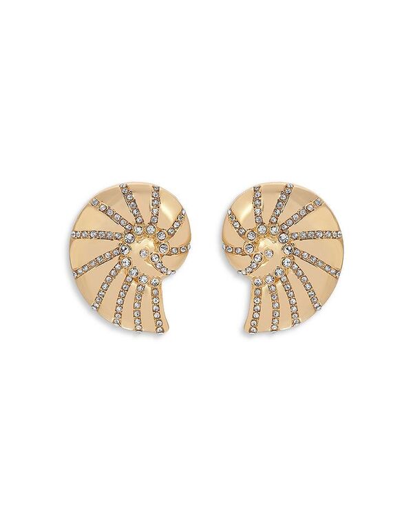 エティカ レディース アクセサリー ピアス・イヤリング Ettika Studded Shell Statement Stud Earrings Gold ゴールド