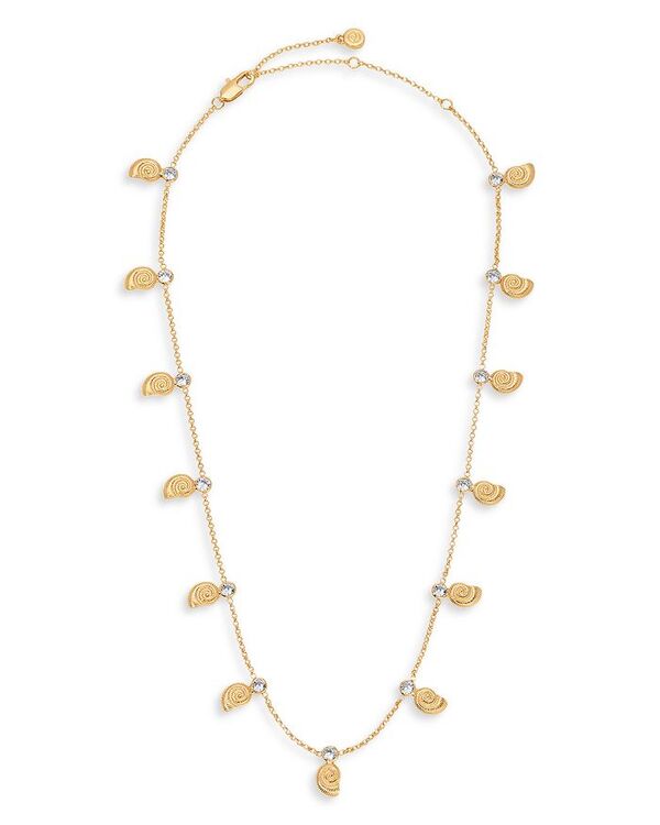エティカ レディース アクセサリー ネックレス・チョーカー・ペンダントトップ レース Ettika Swirled Shell Dangle Charm Necklace 15\