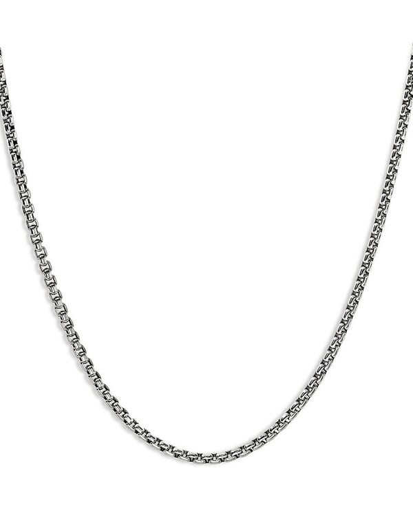 ジョン・ハーディー レディース アクセサリー ネックレス・チョーカー・ペンダントトップ レース JOHN HARDY Sterling Silver Chain Box Link Necklace 22/24\