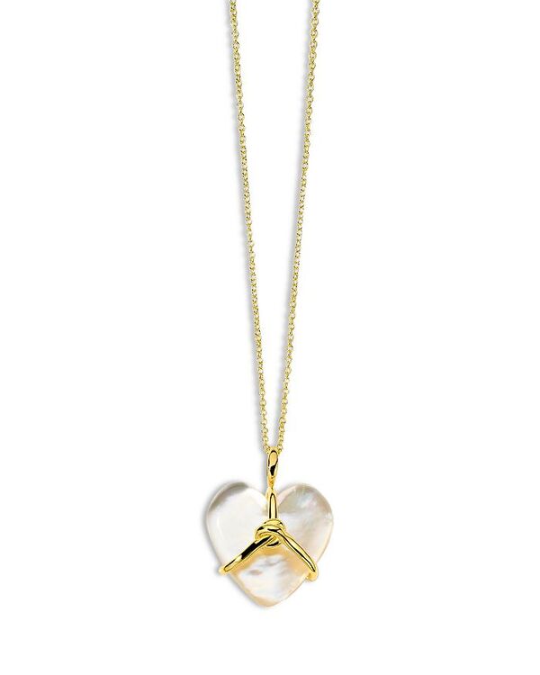 イッポリスタ レディース アクセサリー ネックレス・チョーカー・ペンダントトップ レース IPPOLITA 18K Gold Rock Candy Wrapped Heart Pendant Necklace 30\