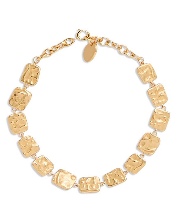 レイス レディース アクセサリー ブレスレット・バングル・アンクレット REISS Millie Molten Square Flex Bracelet Gold ゴールド