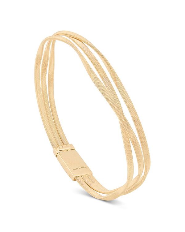 マルコ ビチェゴ レディース アクセサリー ブレスレット・バングル・アンクレット Marco Bicego 18K Yellow Gold Marrakech 3 Strand Coil Bracelet Gold ゴールド